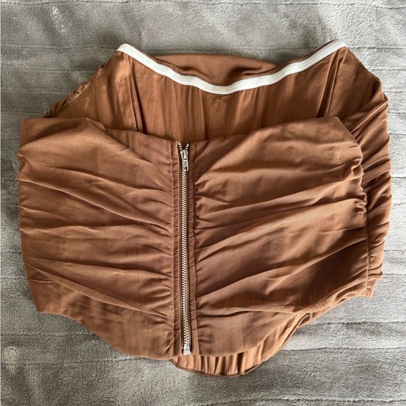 Brown Mesh Corset - Picture 3 of 4